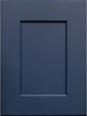 Dark Blue Shaker Style Door