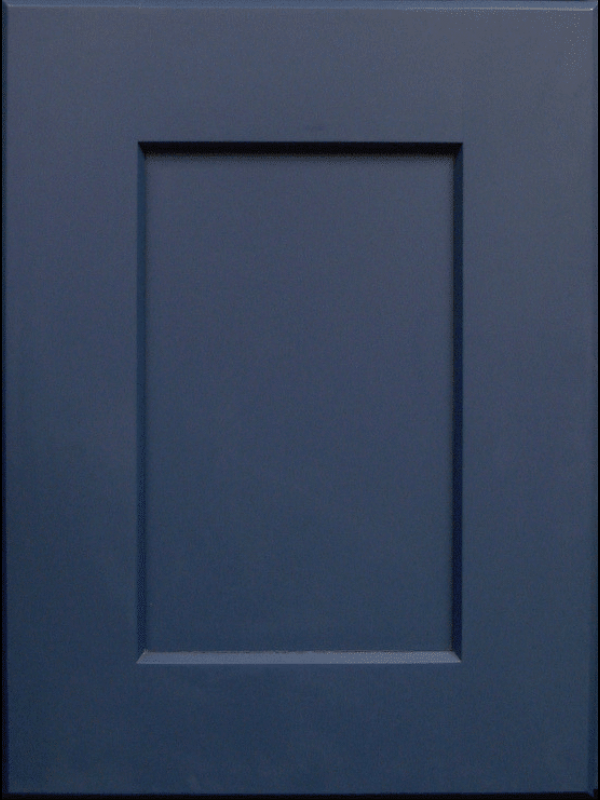 Dark Blue Shaker Style Door